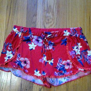 EYE CANDY Women's Hawaiian Shorts Size Large